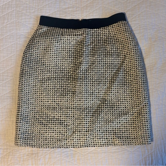 Kate Spade Black and Gold Skirt - Picture 1 of 3